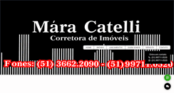 Desktop Screenshot of maracatelliimoveis.cim.br